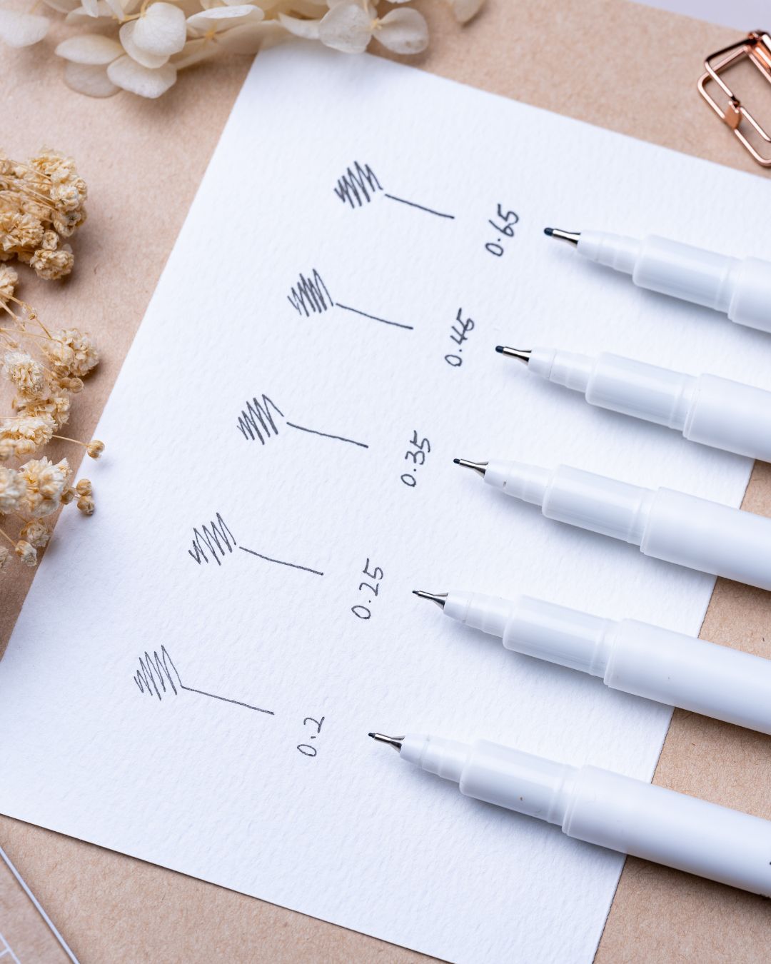 Hand writing marker