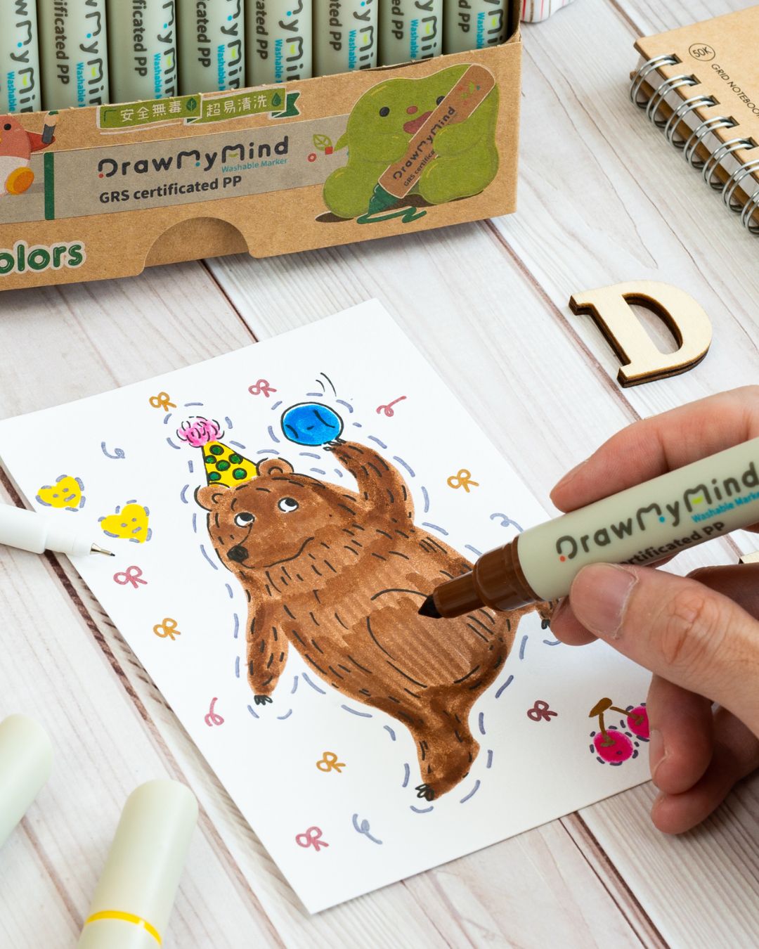 washable marker
